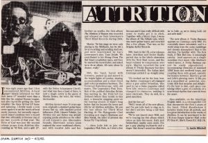 Attrition Spiral Scratch 20.02.92